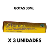 Gotas Anti Alcohol 30ml Deje De Tomar 3 Unidades