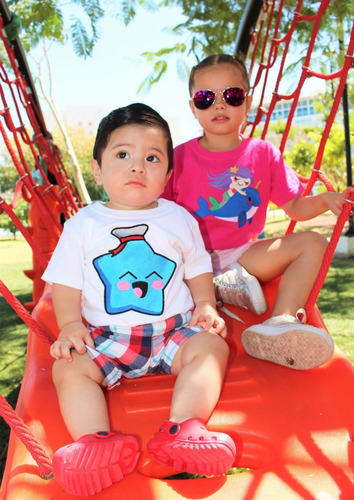 Playera Bordada Marinero Para Niños 