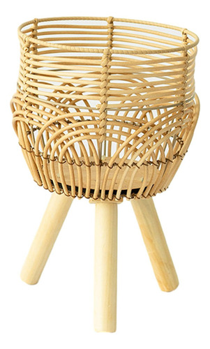 Cesta Para Con Soporte, Macetero, Cesta De Mimbre, Maceta S