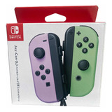 Joy-con Nintendo - Pastel Purple/pastel Green Color Violeta