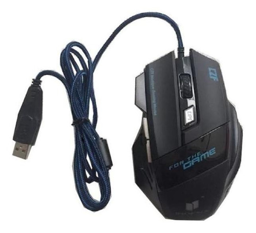 Mouse Usb Optico Gamer Retroiluminado 3200dpi