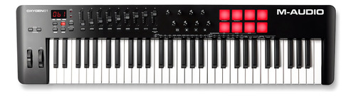 Teclado Controlador M-audio Oxygen 61 Mkv 61 Teclas Midi Usb