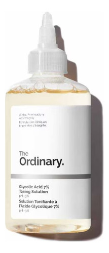 Tónico Exfoliante Ácido Glicólico The Ordinary 240ml