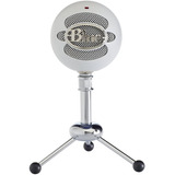 Micrófono Blue Snowball Ice White Condenser Pc