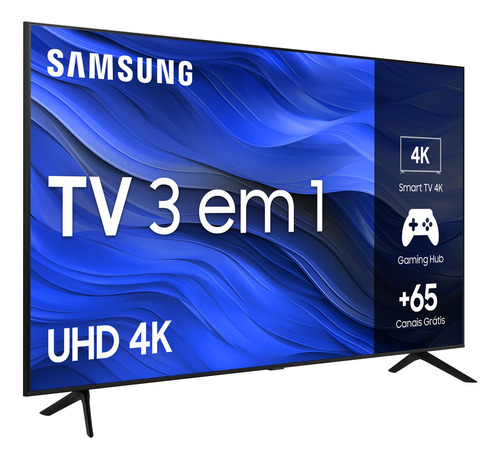 Smart Tv 55'' Polegadas Uhd 4k 55cu7700 Samsung + Brindes