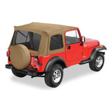 Toldo Suave Completo Con Herrajes Jeep Wrangler Yj 1987-1995