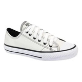 Chuck Taylor All Star Couro Branco