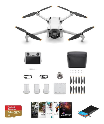 Dji Mini 3 Drone Fly More Combo Con Paquete De Control Remot