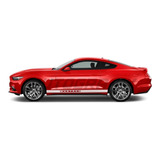 Par Stickers Franjas Deportivas Laterales Mustang Sport