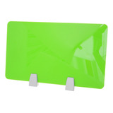 Separador De Mesa Deflector De Escritorio De Acrílico Verde