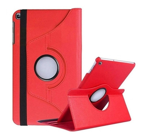 Capa 360 Para iPad 7a E 8a Geração 10.2  Verm