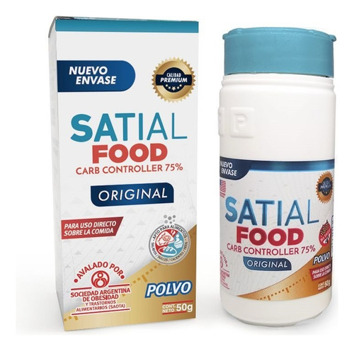 Satial Food Bloquea Carbohidratos Polvo Combo X 3 