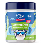 Creatina Monohidratada Muke Sabor Limonada Pote Com 210g +mu