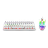 Kit Gamer Mecánico T-dagger Tgs008 Main Force Blanco 60%