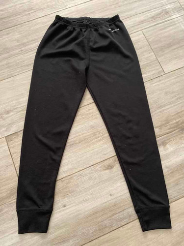 Pantalón Térmico Talle 12a Negro Montagne