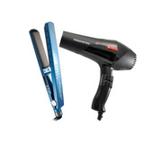 Secador Pelo Probasic + Planchita Babyliss Humedo Seco 4091