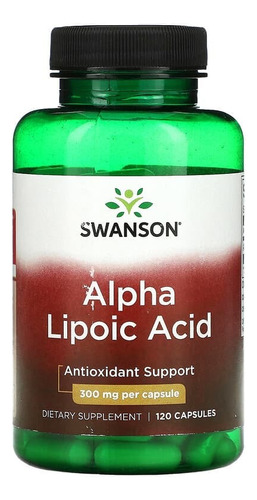 Swanson, Alpha Lipoic Acid 300 Mg, 120 Cápsulas