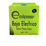 Cuerdas Eclipse Bajo Elect 5 Cdas Nylon Plano Varios Colores