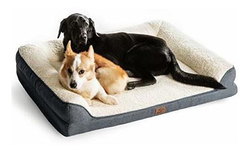 Bedsure Cama Sofa Perros Hasta 75lbs Espuma Viscoelastica Or