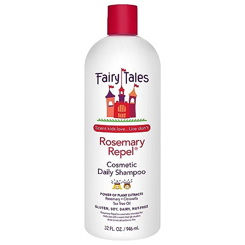 Shampoo Para Niños Fairy Tales - Romero-repele Piojos- 32oz