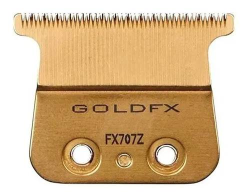 Cuchilla Repuesto Gold Babyliss Trimmer Fx787 Patillera En T Color Dorado