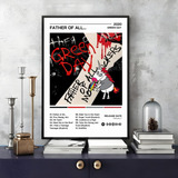 Poster Father Of All... - Green Day! Producto Digital