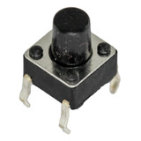 Pulsador Tact Switch Cuadrado Smd 4 Pin 6 X6 X7mm X 20u Htec