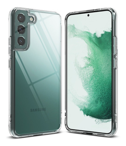 Funda Ringke Fusion Compatible Samsung Galaxy S22 Plus Color Clear (transparente)