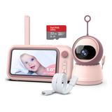 Babytone Monitor De Video Para Bebes Con Camara Y Audio, Cam