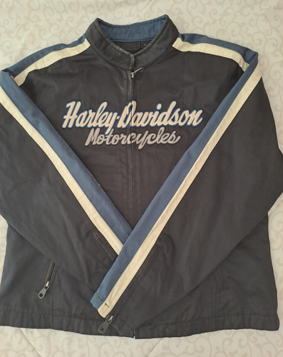 Chamarra Harley Davidson Original Mujer Impermeable Motocicl