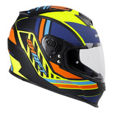 Casco Shaft Sh502 Poloyi Cerrado Certificado Deportivo Moto