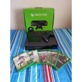 Xbox One 500 Gb Completo + 5 Jogos