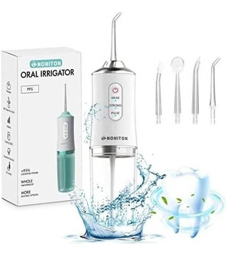 Limpiador Dental Bucal Irrigador De Agua Oral Recargable