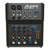 Alesis Multimix 4 Usb Fx Mezclador De Estudio Compacto De 4