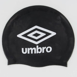 Touca De Natação Umbro Basic Silicone Preta Tamanho Unico