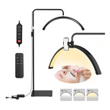 Lampara For Pestañas With Control Led Lamparas Pie Estetica