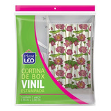 Cortina De Banheiro Box Impermeável Vinil Flexível Estampado