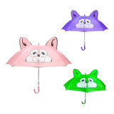 Guarda-chuva Infantil Sombrinha Apito Animais Bichinhos