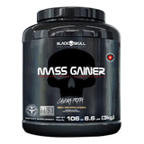 Hipercalórico Mass Gainer 3kg Black Skull Massa Muscular