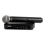 Microfone Shure Blx24br/sm58 M15 Blx-24 Sm-58 C/ Maleta