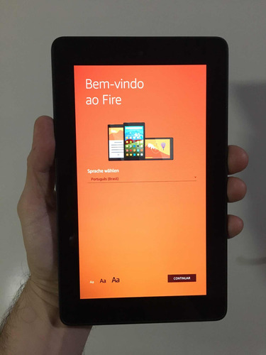 Tablet Amazon Fire 5 - 7 Polegadas Vídeos, Jogos, Kindle