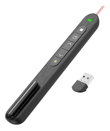 Apuntador Laser Control Usb Inalámbrico Para Presentaciones 