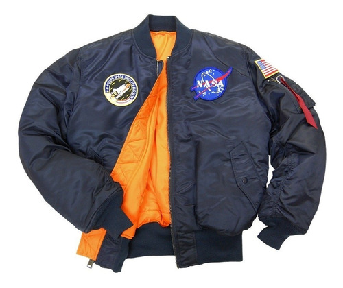 Campera Aviadora Nasa Apha Industries Originales