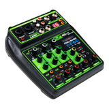 Mixer 6 Canais Bluetooth Usb Pc Equalizador Phantom Probass