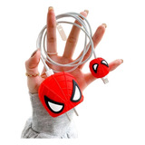 Protector Para Cable Spiderman iPhone 11 Pro, 12 Y 13