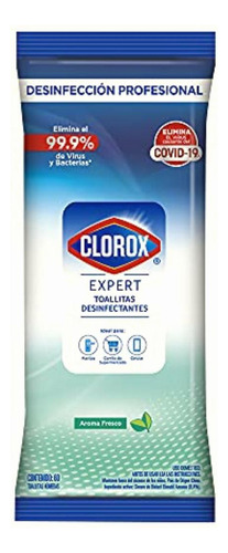 Toallitas Desinfectantes Clorox Expert 60 Un