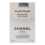 Egoiste Platinum De Chanel Para Hombre, Eau De Toilette Spra