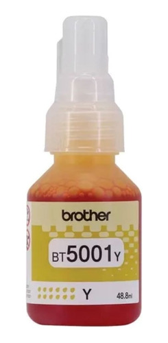 Tinta Brother Bt5001 Amarillo | Dcp-t220/ T520/ T720/ T925