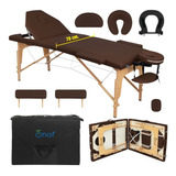 Cama Portatil De Masaje Profesional Plegable Spa Con Estuche