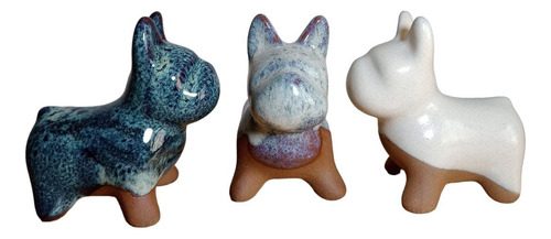 Adorno Perrito De Ceramica , Varios Colores. Únicos. 